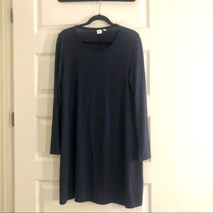 Gap Navy LS Jersey Dress